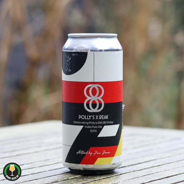 8th Birthday - India Pale Ale - Polly's Brew Co + Beak 