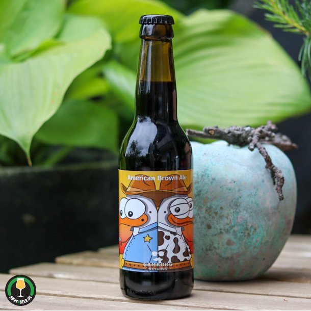American Brown Ale, 33 cl - Gamborg Bryghus