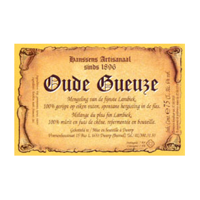 Oude Geuze - Hanssens Artisanaal