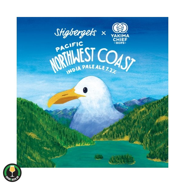 Pacific Northwest Coast - Stigbergets Bryggeri + Yakima Chief Hops