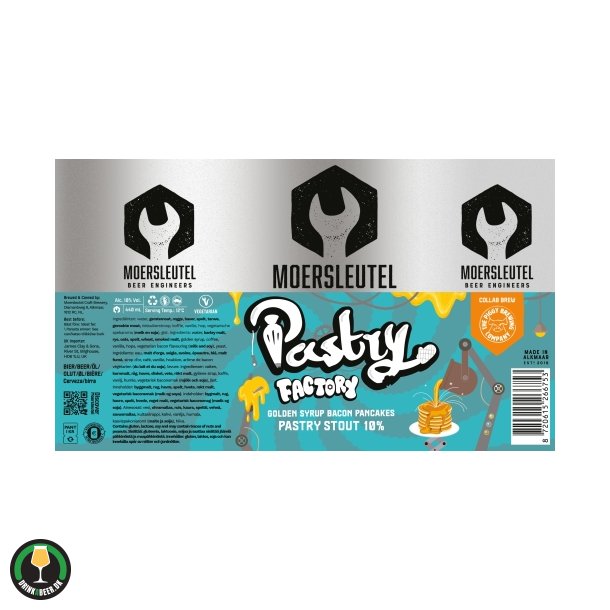 Pastry Factory: Golden Syrup Bacon Pancakes - Moersleutel + The Piggy Brewing Co